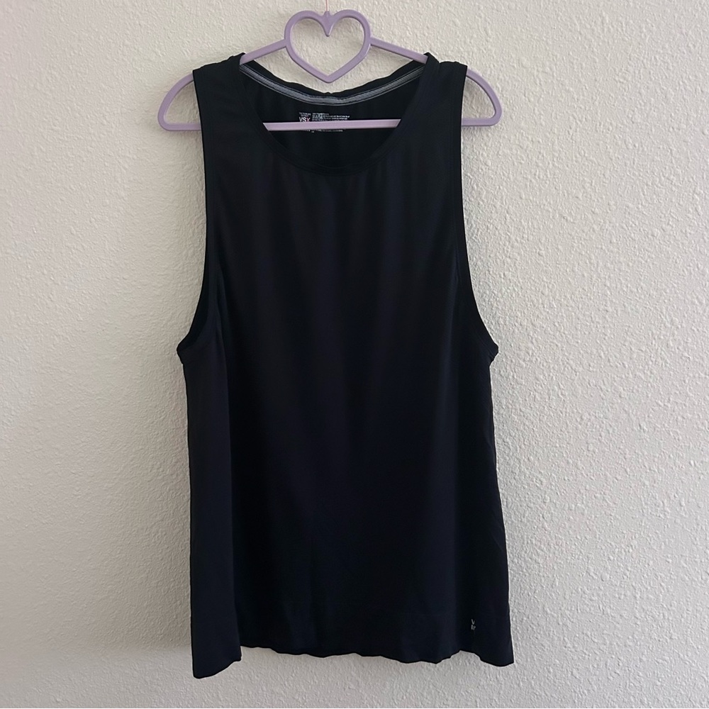 VSX Victorias Secret Tank Top L Large Black
